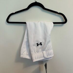 Under Armour Kids White t-ball pants